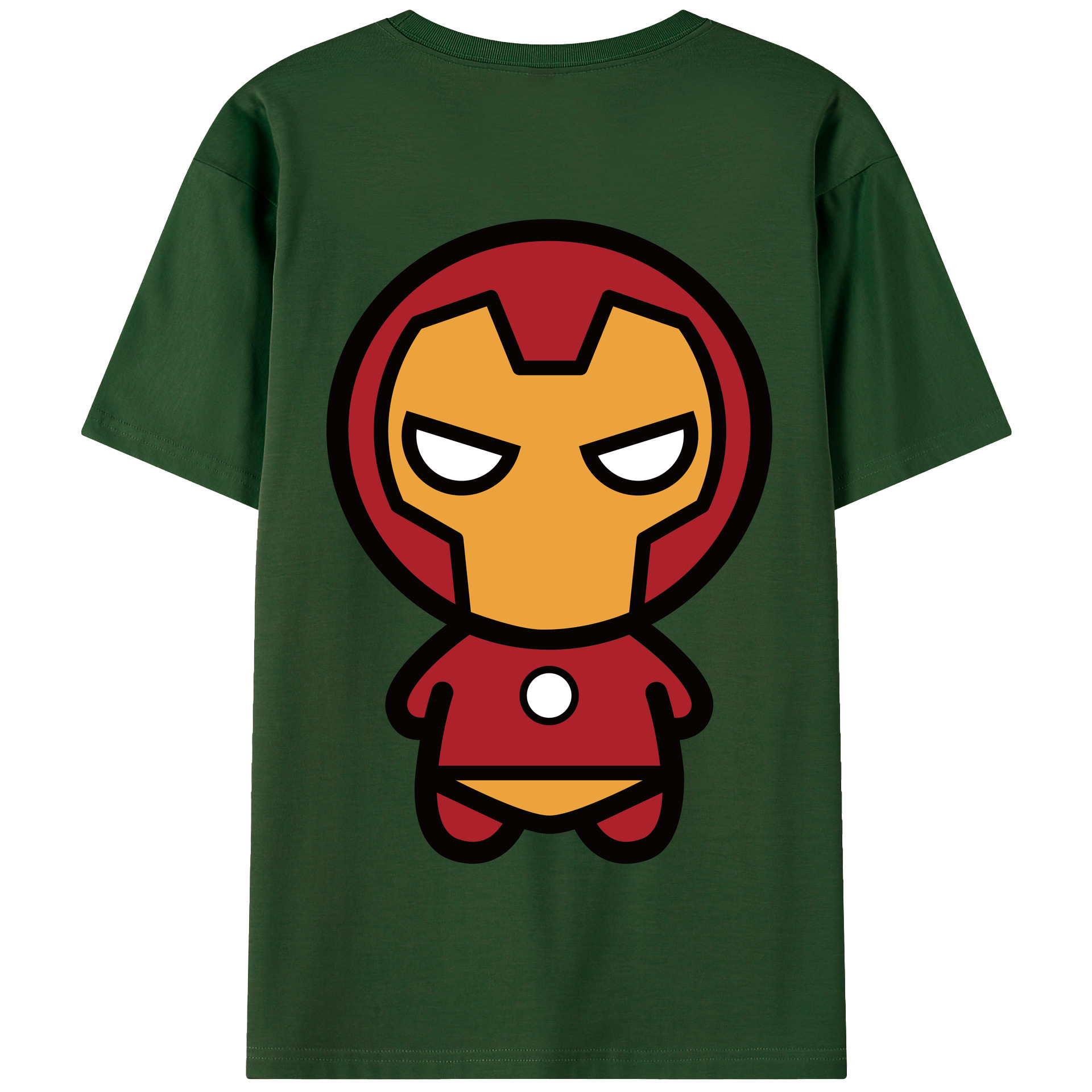 （画像用） アベンジャーズ The Avengers 綿100％半袖Tシャツ（背面プリント）